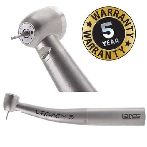 Legacy 5 Standard SLC, Lighted, KaVo Backend, Ceramic Bearings High Speed Handpieces LARES