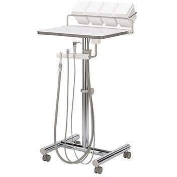 Operatory Support Cart w/Assistant's Package H-Frame Operatory Support Carts DCI